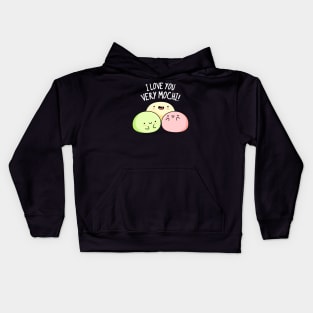 I Love You So Mochi Cute Mochi Pun Kids Hoodie